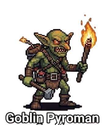 Goblin Pyroman Sapér